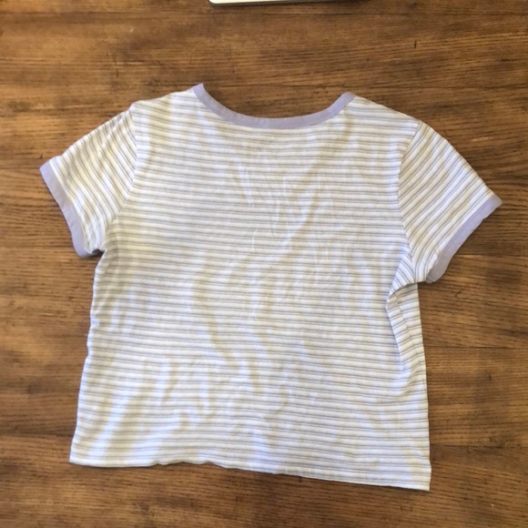 White striped t-shirt from PacSun - Picture 3 of 3